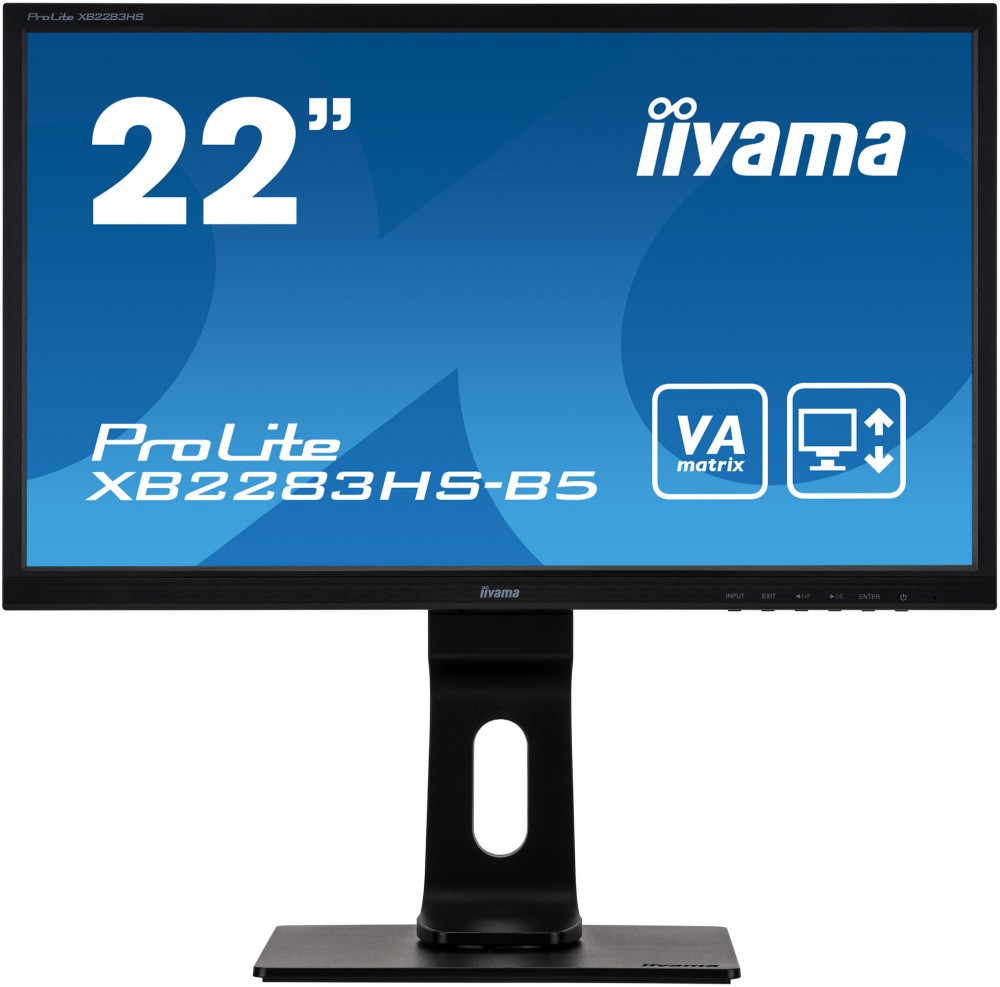 Монитор Iiyama 22" ProLite XB2283HS-B5