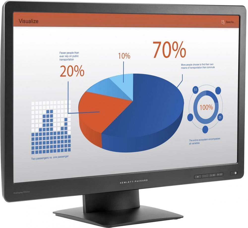Монитор HP 24" ProDisplay P242va (K7X32AA)