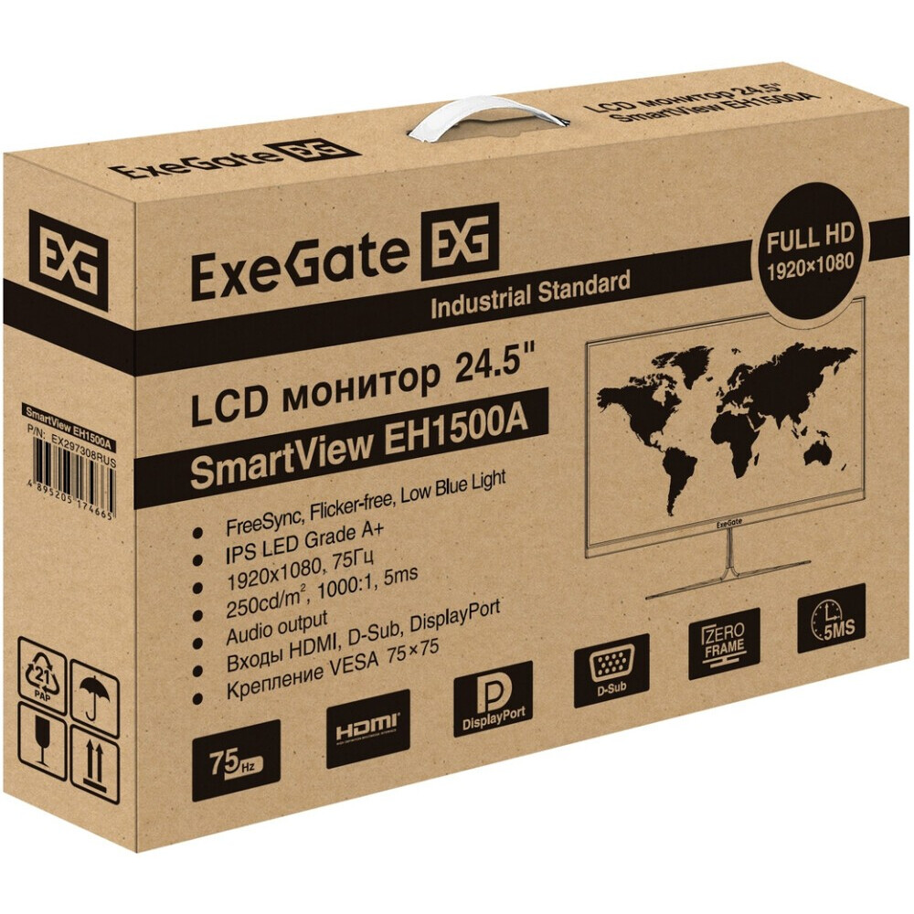 Монитор ExeGate 24" SmartView EH1500A
