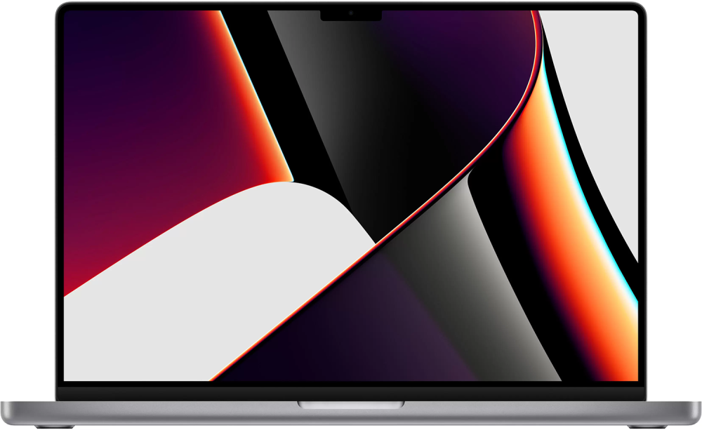 Ноутбук Apple MacBook Pro 16 Space Gray (M1 Pro, 2021) (Z14V0008J)