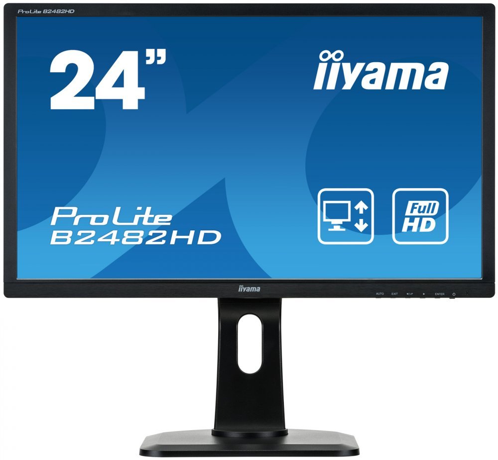 Монитор Iiyama 24" ProLite B2482HD-B1