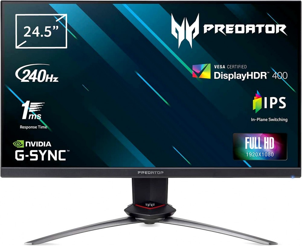 Монитор Acer 25" XB253QGXbmiiprzx Predator
