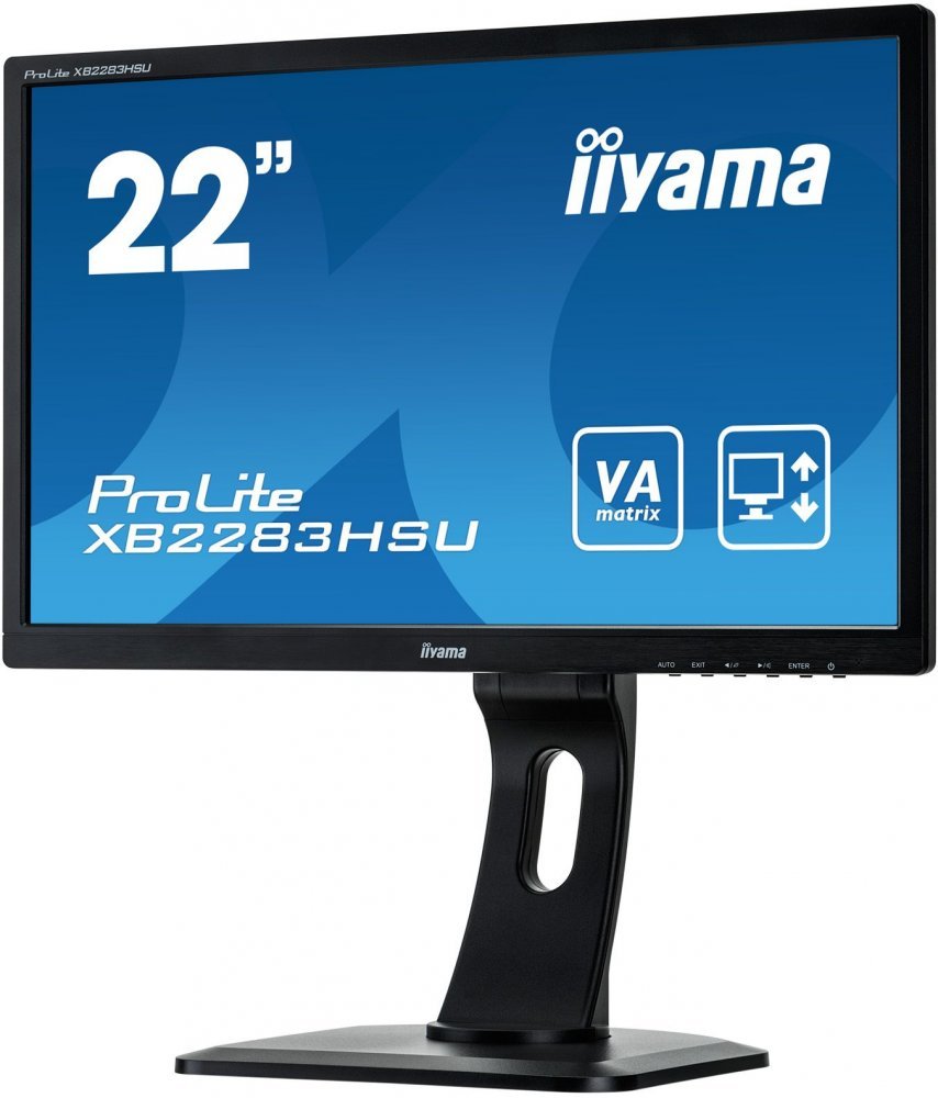 Монитор Iiyama 22" ProLite XB2283HSU-B1DP