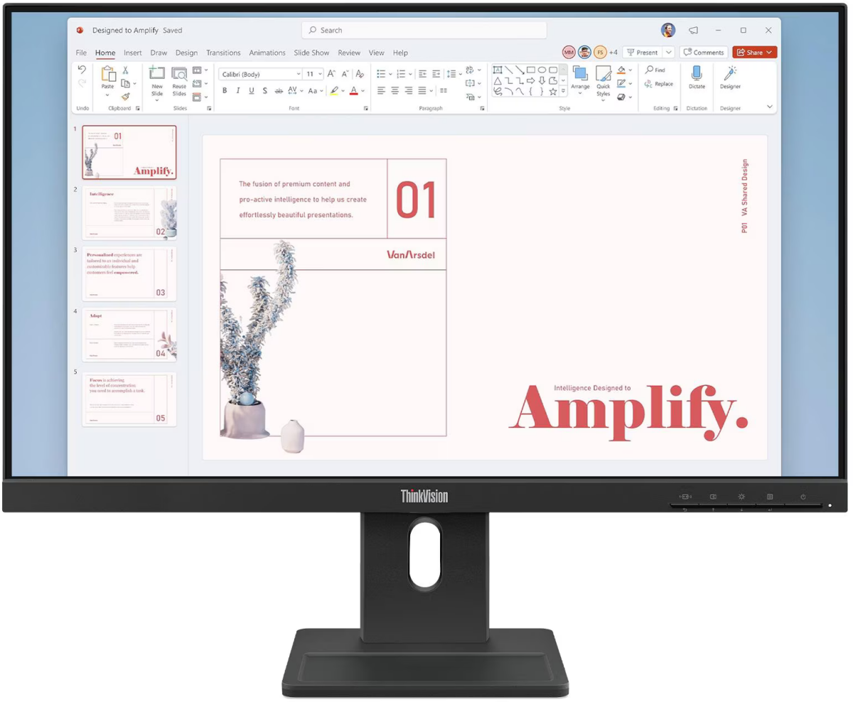 Монитор Lenovo 24" ThinkVision E24-40 (64BAMAT1EU)
