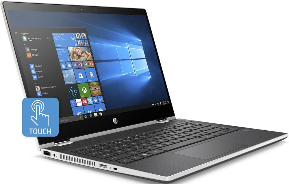 Ноутбук HP Pavilion x360 14-cd0016ur (4HA22EA)