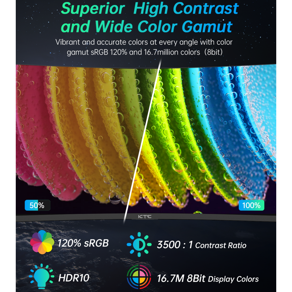 Монитор KTC 32" H32S17 Black