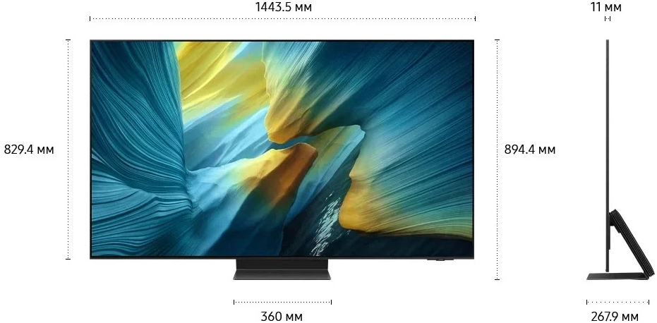 ЖК телевизор Samsung 65" QE65S95FAUXRU