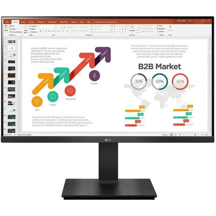 Монитор LG 24" 24BP450Y-B