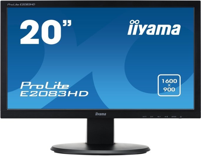 Монитор Iiyama 20" ProLite E2083HD-B1