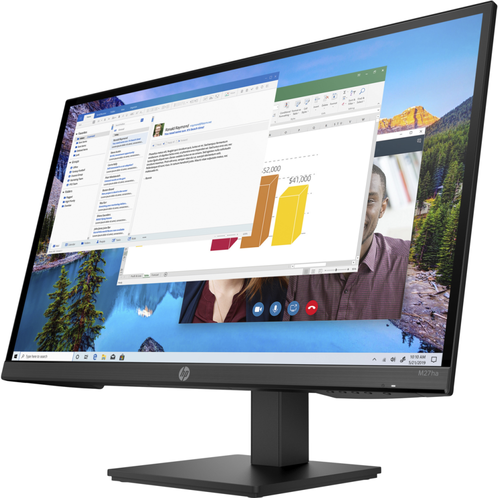 Монитор HP 27" M27ha (35M57AA)