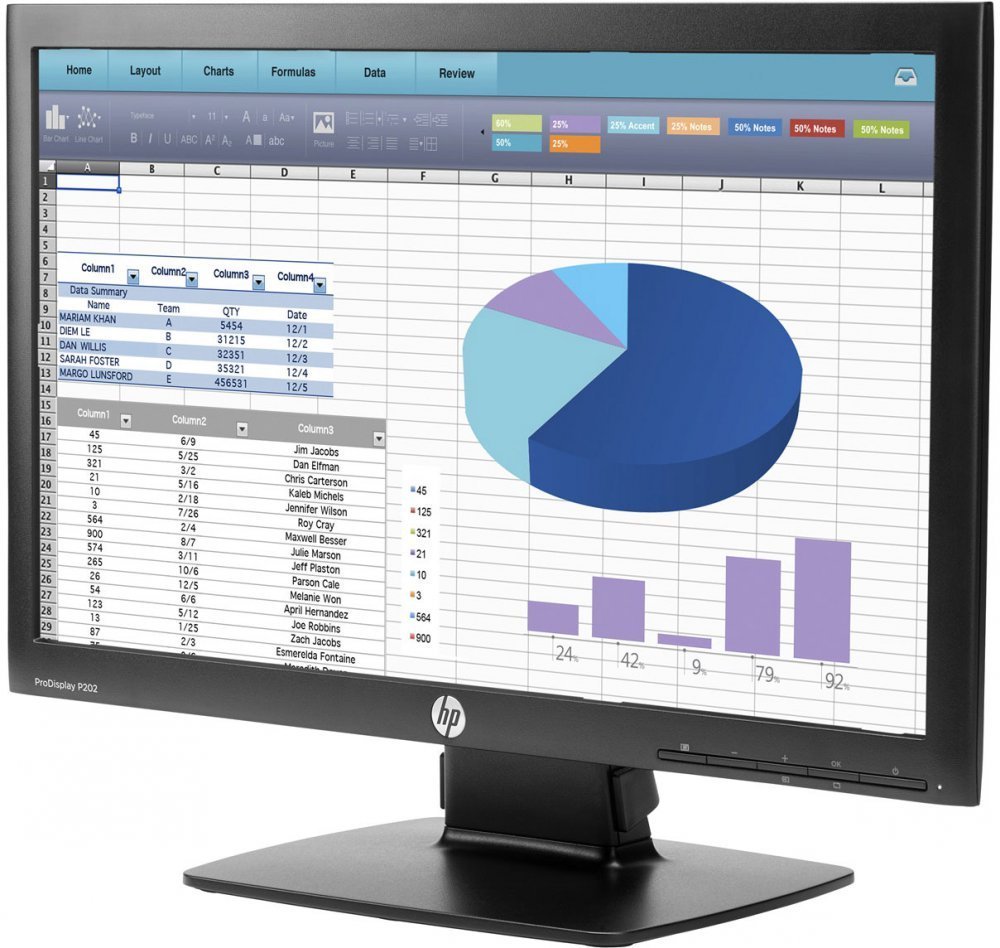 Монитор HP 20" P202 (K7X27AA)