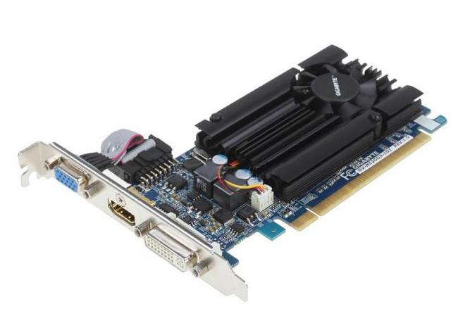 Видеокарта nVidia GeForce GT520 Gigabyte PCI-E 1024Mb (GV-N520D3-1GI) — купить в Москве, цена, характеристики и отзывы, код товара: 59787