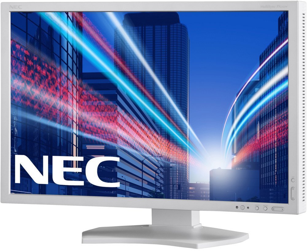 Монитор NEC 24" MultiSync PA242W Silver/White