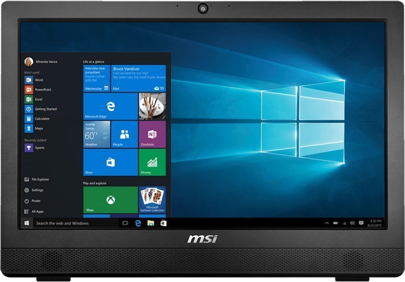 Моноблок MSI Pro 24 (4BW-014)