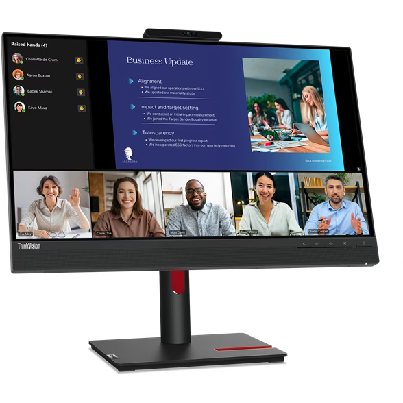 Монитор Lenovo 24" ThinkVision T24v-30 (63D8MAR3WW)