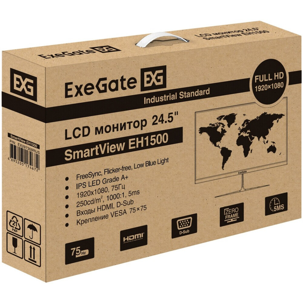 Монитор ExeGate 24" SmartView EH1500