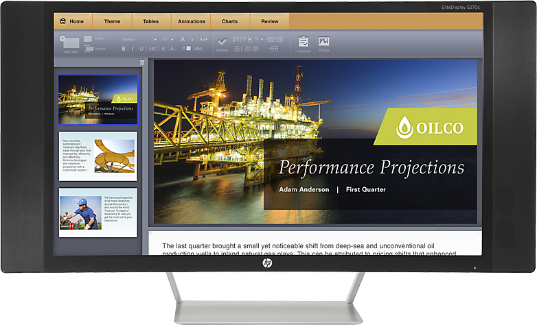 Монитор HP 27" EliteDisplay S270c (K1M38AA)