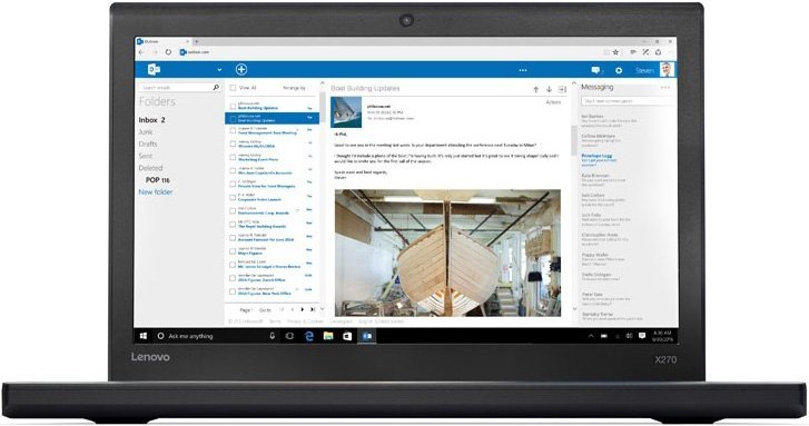 Ноутбук Lenovo ThinkPad X270 (20HN0068RT)