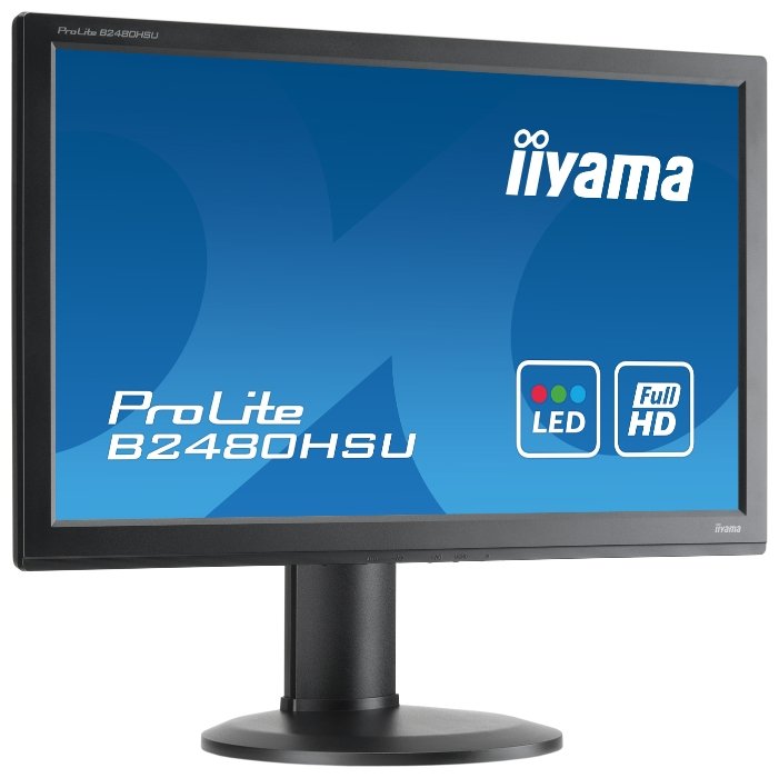Монитор Iiyama 24" ProLite B2480HSU-B1