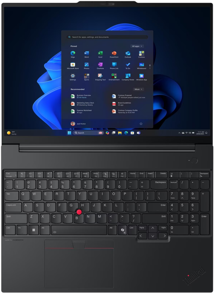 Ноутбук Lenovo ThinkPad E16 Gen 3 (AMD) (21ST0044FW)