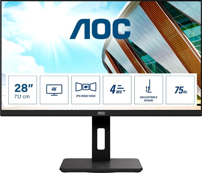 Монитор AOC 28" U28P2A