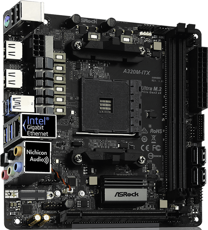 Материнка mini itx. Материнская плата ASROCK a320m-ITX. Материнская плата ASROCK am4. ITX материнская плата am4. Материнская плата am4 a320.