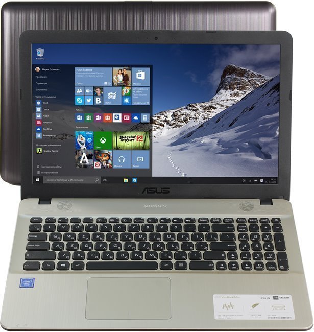 Ноутбук ASUS X541NA Black