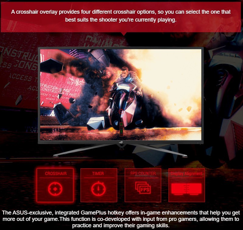 Монитор ASUS 43" XG438QR ROG Strix