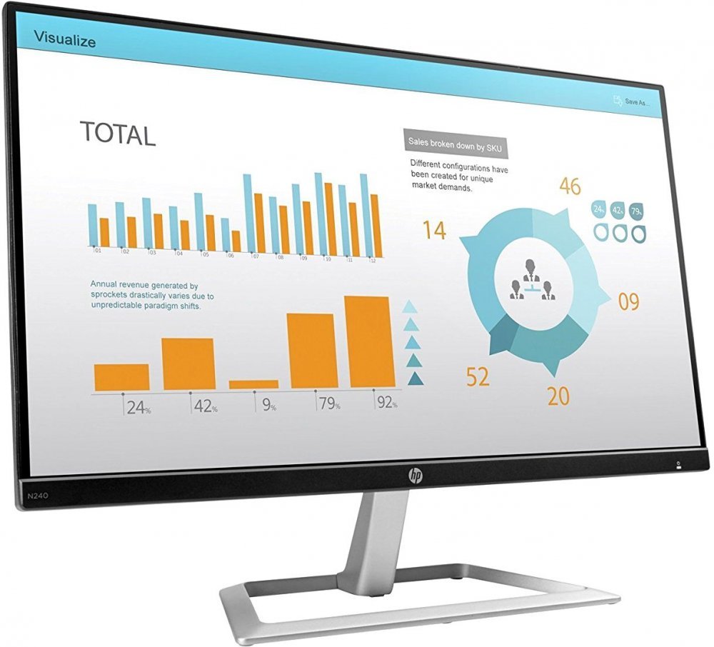 Монитор HP 24" N240 (3ML21AA)