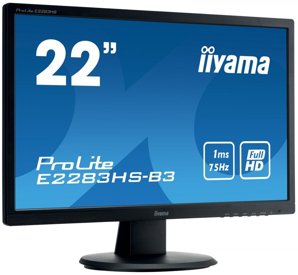 Монитор Iiyama 22" ProLite E2283HS-B3