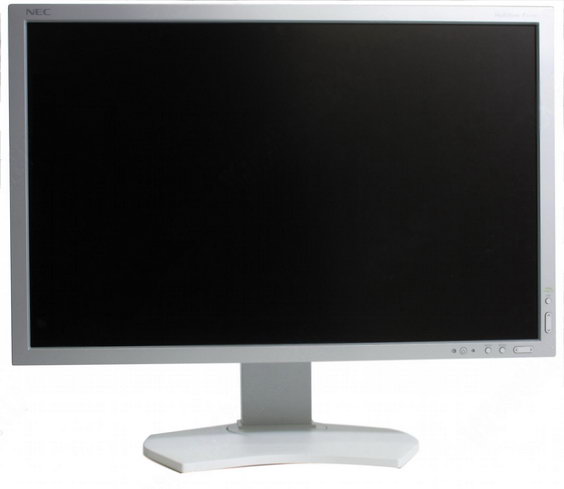 Монитор NEC 24" MultiSync P241W Silver/White