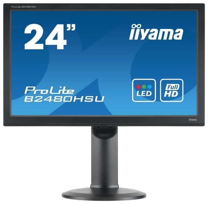 Монитор Iiyama 24" ProLite B2480HSU-B1