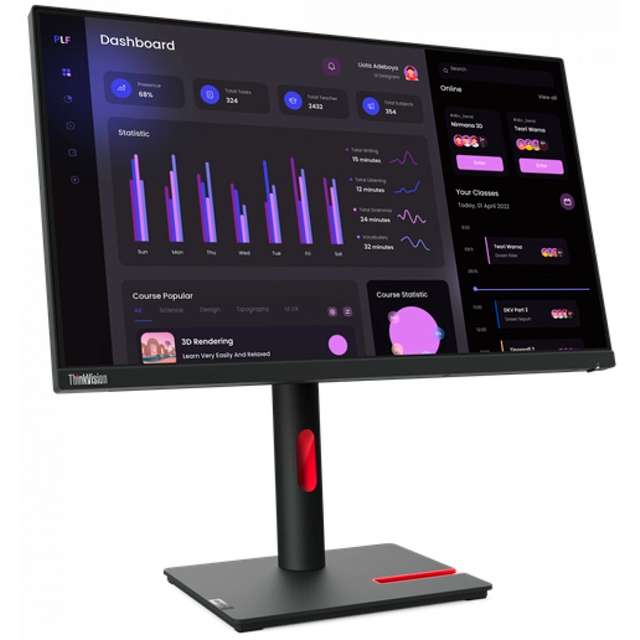 Монитор Lenovo 24" ThinkVision T24i-30 (63CFMATXEU)