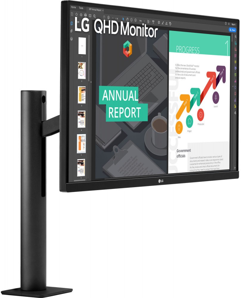 Монитор LG 27" 27QN880-B