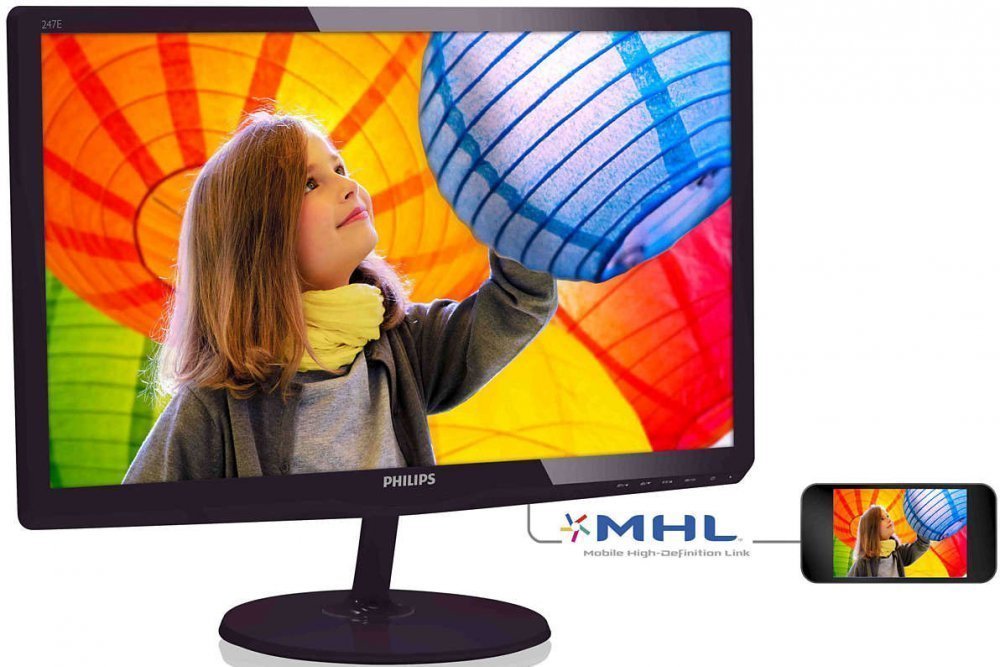 Монитор Philips 24" 247E6QDAD