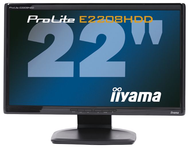 Монитор Iiyama 22" ProLite E2208HDD-B1