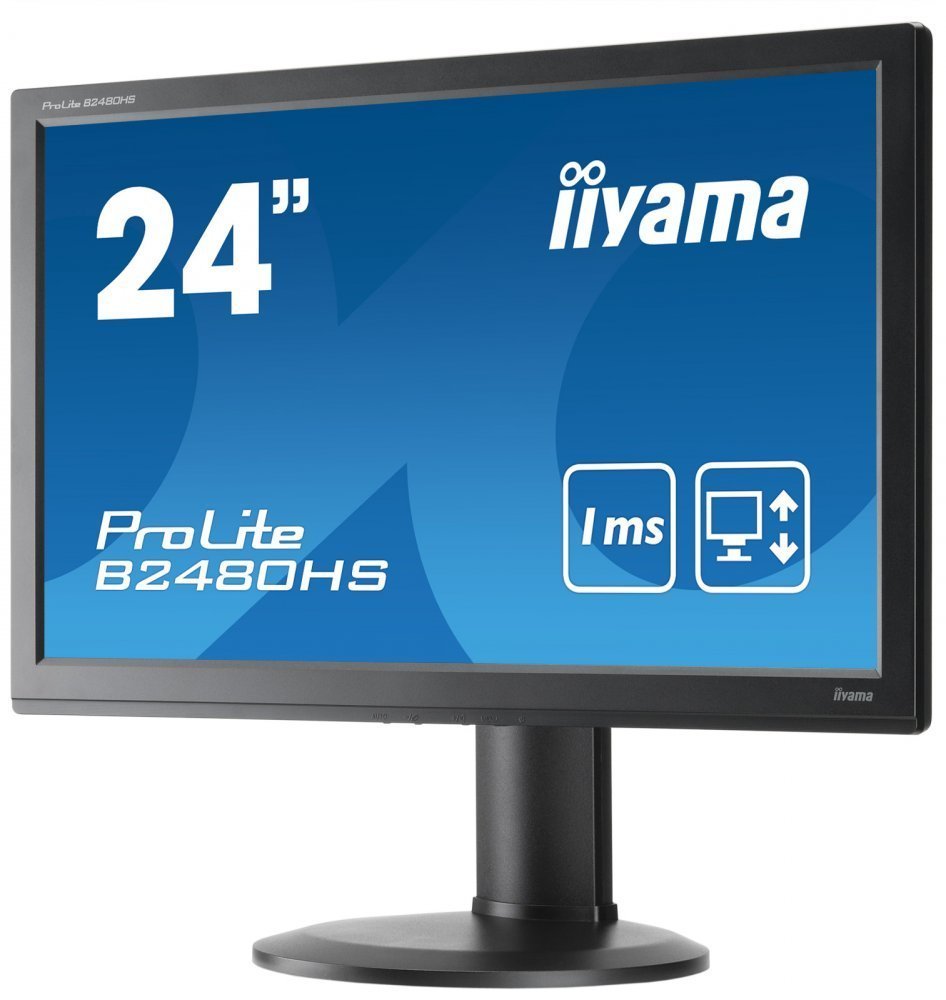 Монитор Iiyama 24" ProLite B2480HS-B2 Black