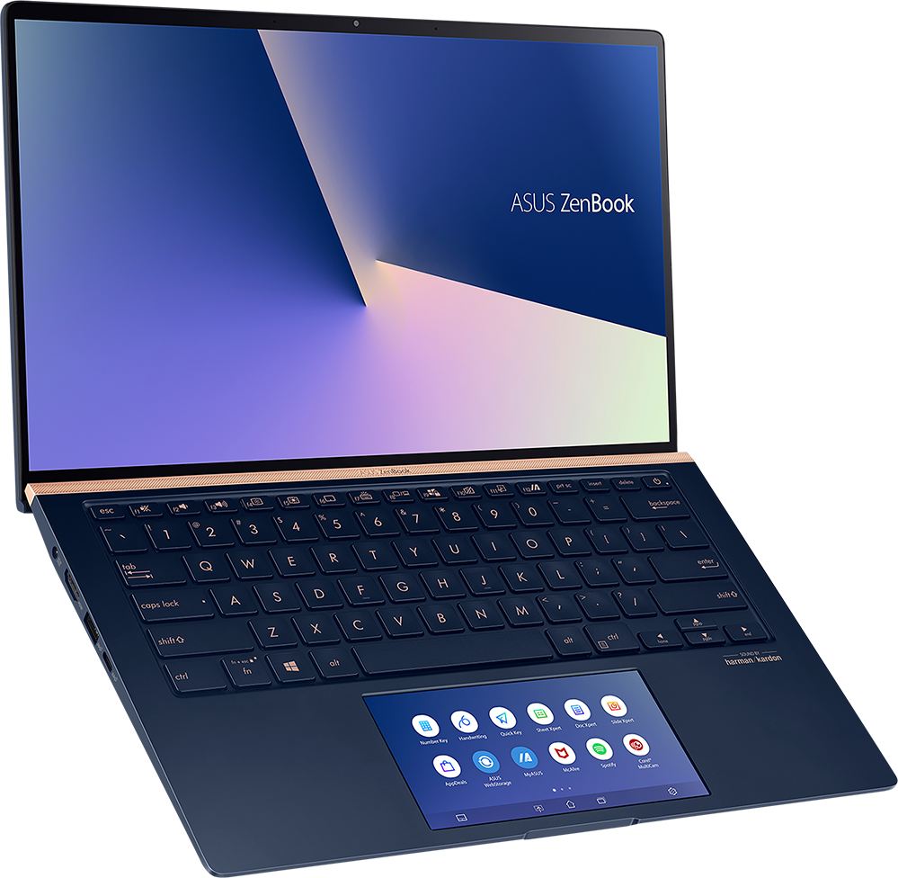 Ноутбук ASUS UX434FLC Blue (A6227T)