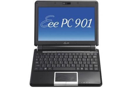 ASUS EEE PC 901 Black [Atom 270/1Gb/NAND Flash 12Gb/Cam/WXP/9"]