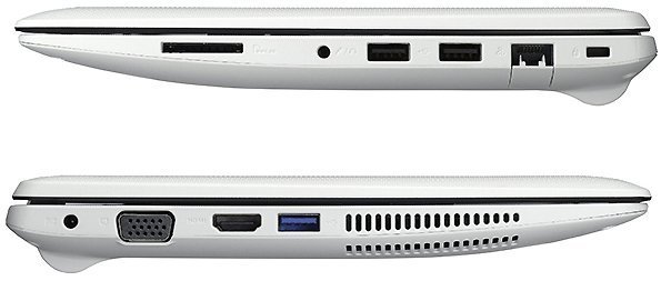 Ноутбук ASUS X200CA White