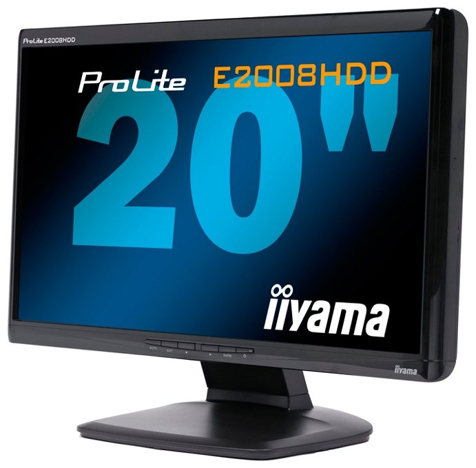 Монитор Iiyama 20" ProLite E2008HDD-B1