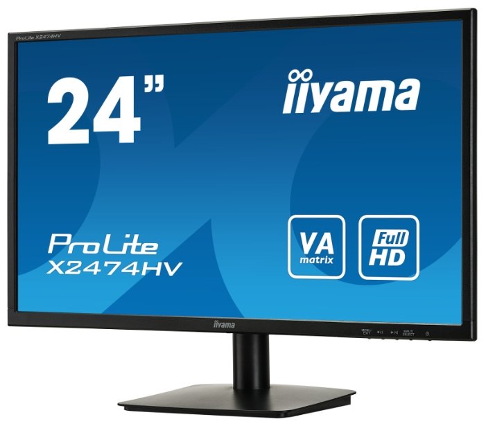Монитор Iiyama 24" ProLite X2474HV-B1