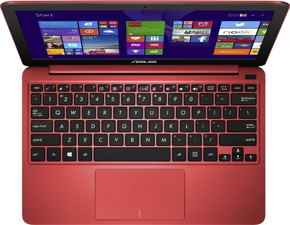 Ноутбук ASUS EeeBook X205TA Red