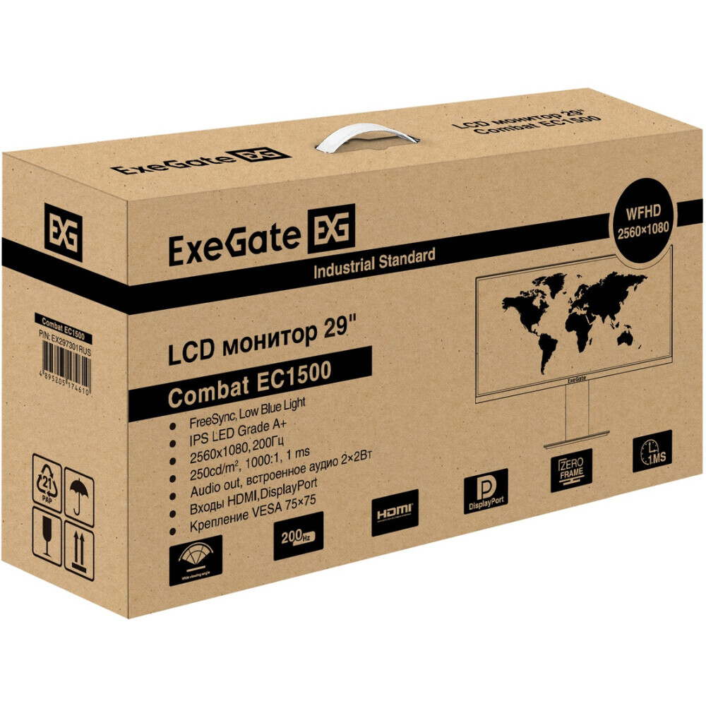 Монитор ExeGate 29" Combat EC1500