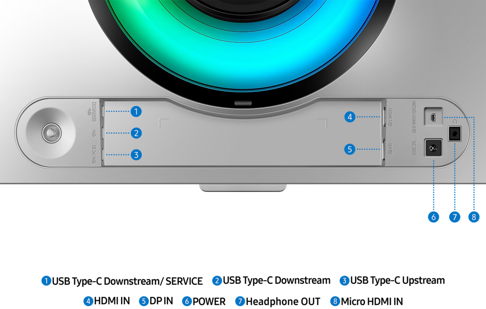 Монитор Samsung 49" S49DG932SIXCI Odyssey OLED G9