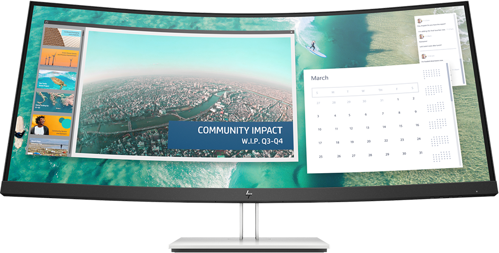 Монитор HP 34" EliteDisplay E344c (6GJ95AA)