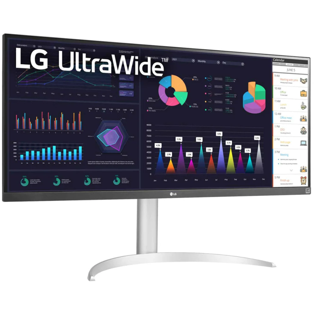 Монитор LG 34" 34WQ65X-W