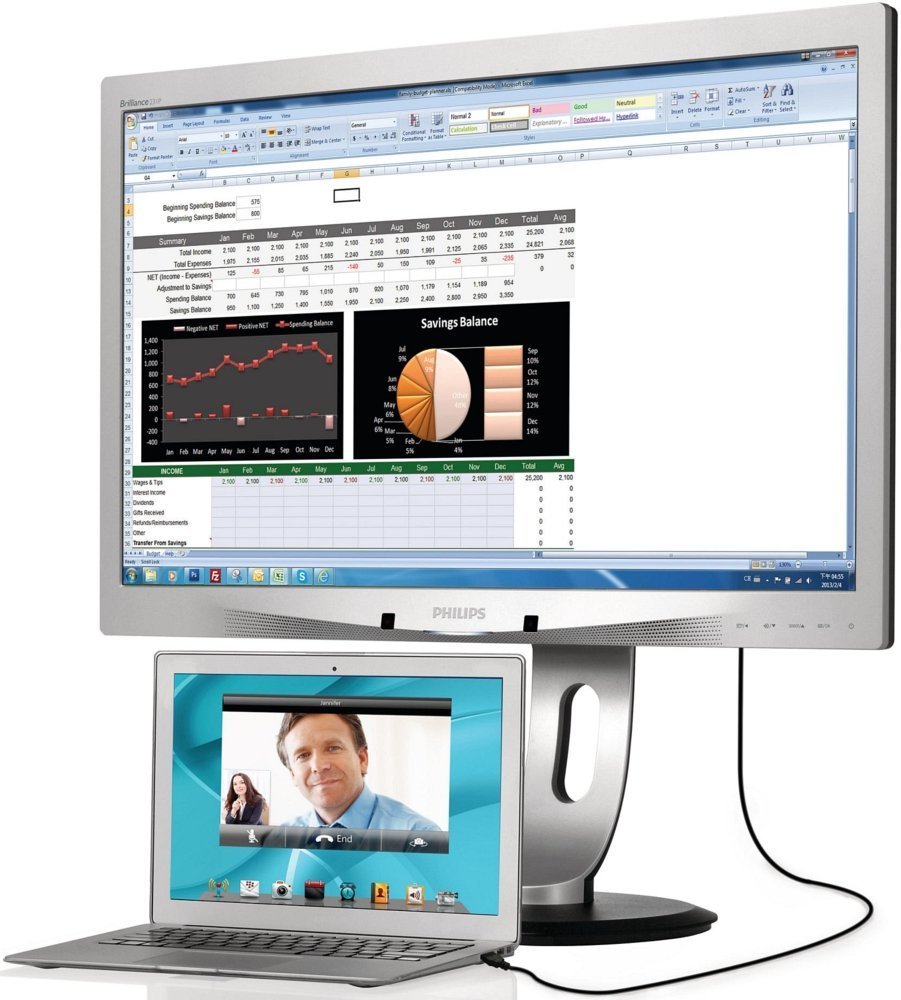 Монитор Philips 23" 231P4UPES