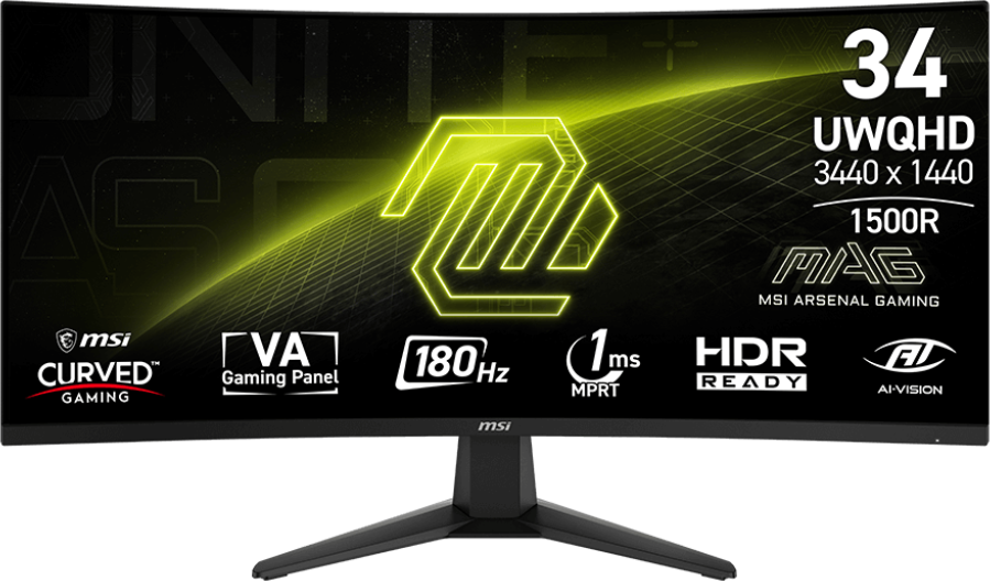 Монитор MSI 34" MAG 346CQ