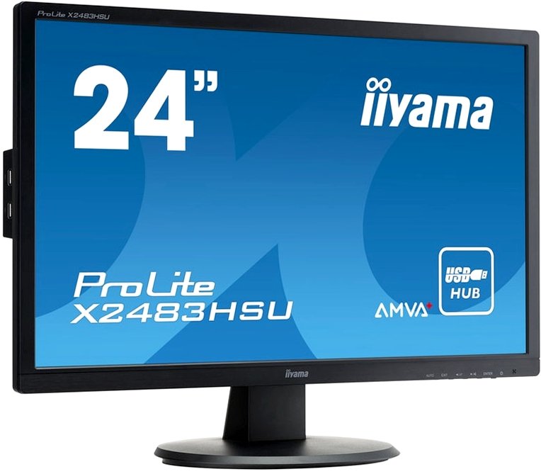 Монитор Iiyama 24" ProLite X2483HSU-B1
